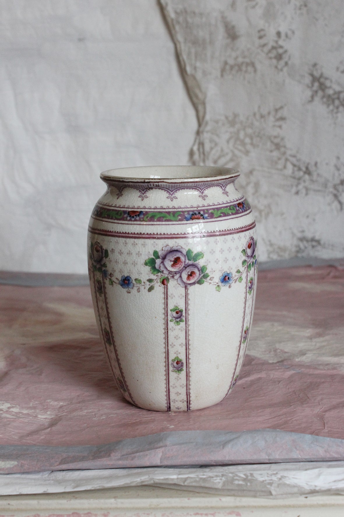 Old Burslem Vase - "Athole"