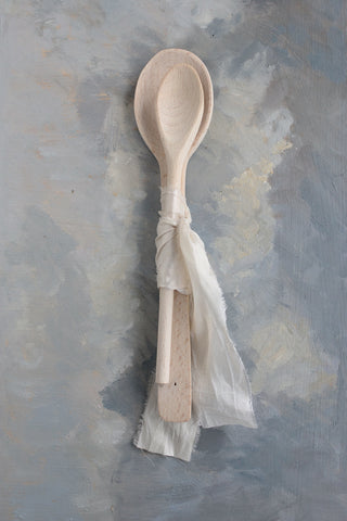 Wooden Dyeing Spoons