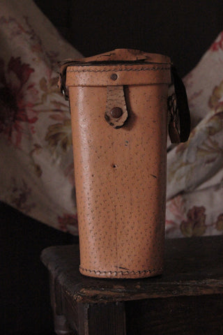 Victorian Papier Mache Dusting Powder Pot