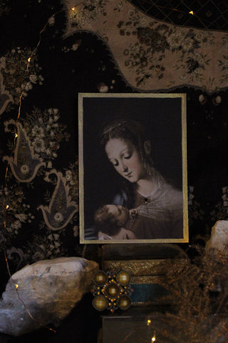 Beautiful mantle/shelf prayer card (3)