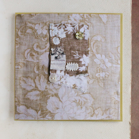 French Collage - Mustard
