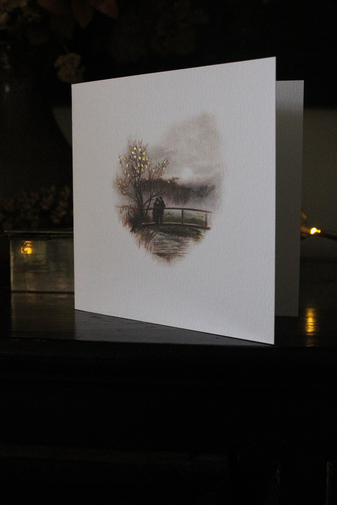 Winter Stories Greetings Card - The Much Loved Walk