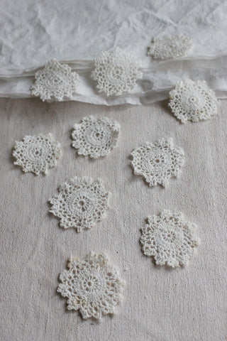 Crochettes - natural white