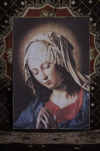 Beautiful mantle/shelf prayer card (8)
