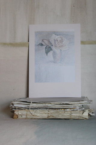 'STILL LIFE' CARD - THE ROSE