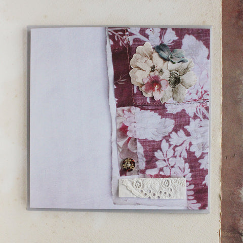 French Collage - Rose