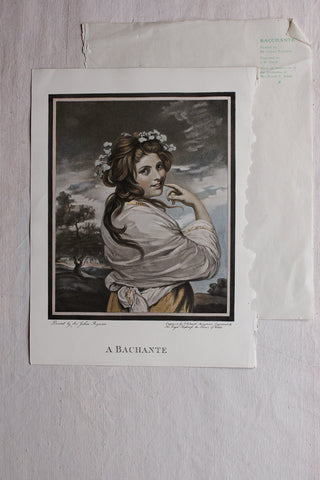 Old Print - Edouard Manet - Méry