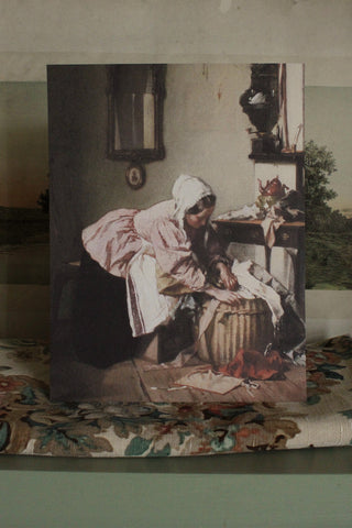 'STILL LIFE' CARD - THE RAG BASKET