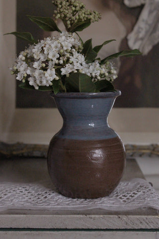 Old Studio Pottery Hand Thrown Posy Vase