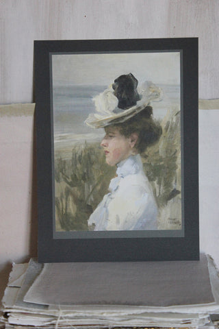 'STILL LIFE' CARD - GAZING AT THE SEA