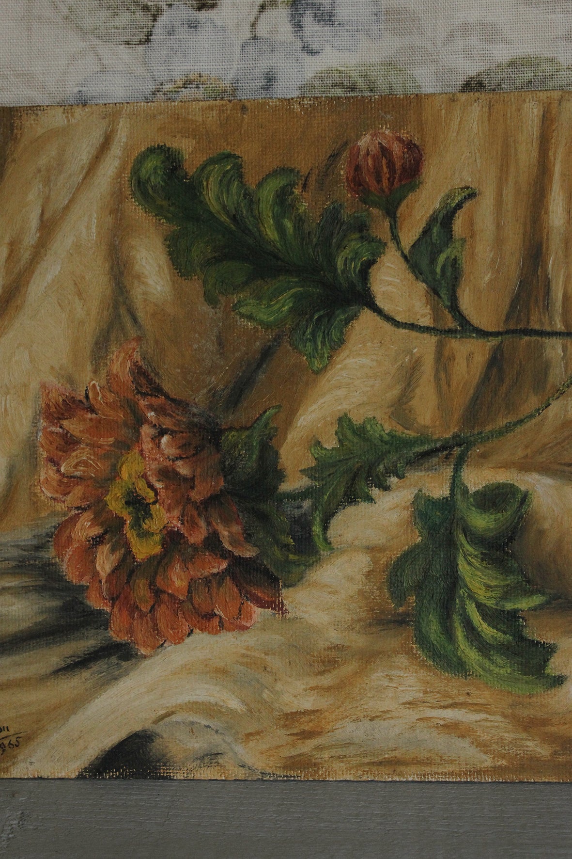 Mid Century Chrysanthemums